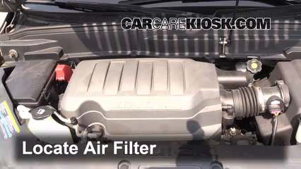2008 Buick Enclave CXL 3.6L V6 Filtre à air (moteur) Contrôle